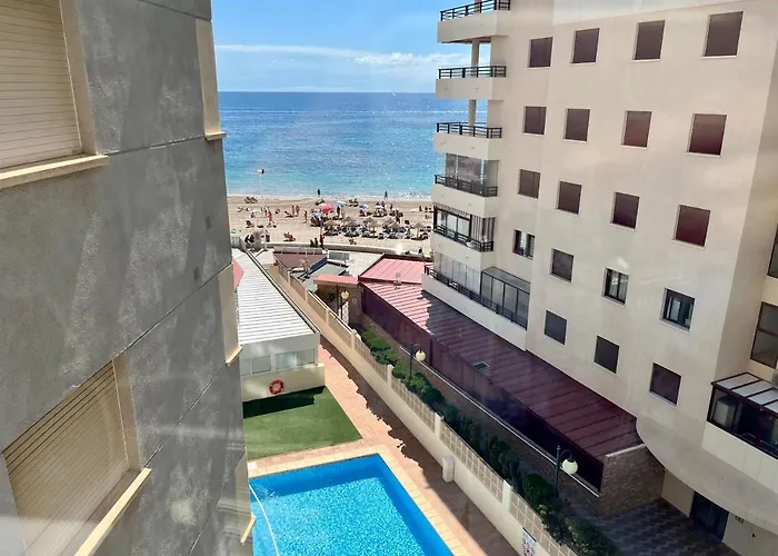 Modern On The With Pool Apartment Calpe